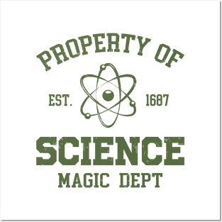 Property of science Posters and Art